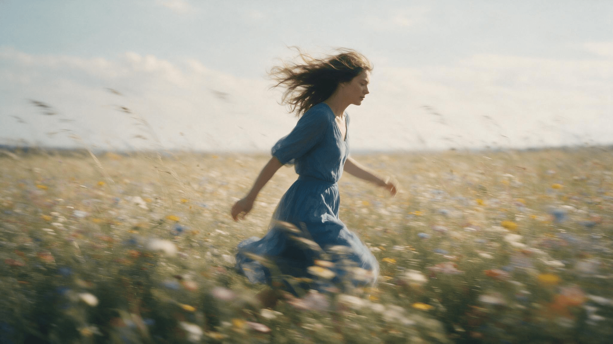 girl running